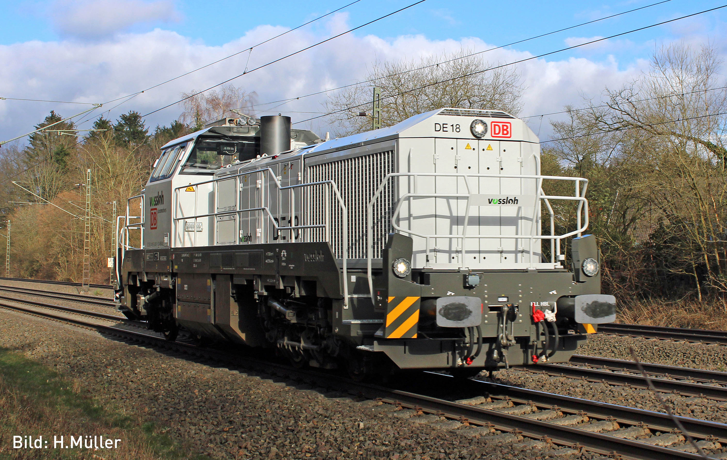 095-H32102S - N - Diesellok Vossloh DE18 DB Cargo, Ep.VI, Sound